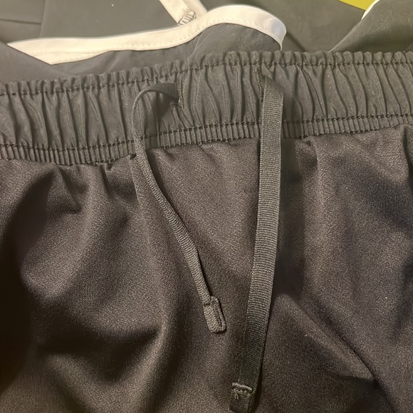 NWT 3x Nike athletic shorts. Black with white trim. Standard fit. - Picture 2 of 4